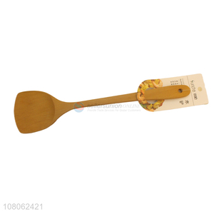 Custom Wooden Spatula Chinese Shovel For Kitchen