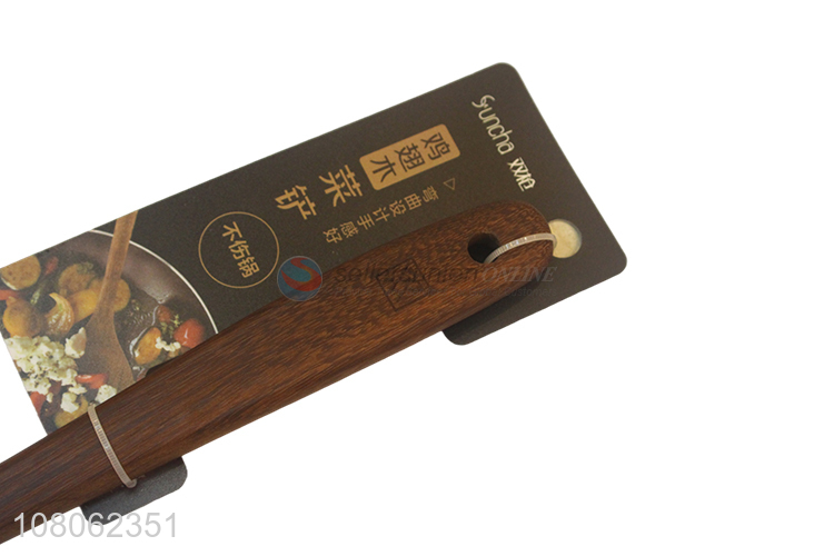 Wholesale Natural Wooden Spatula Chinese Shovel