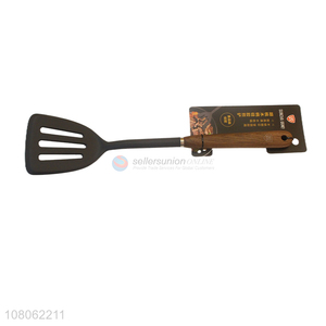 Best Sale Silicone Frying Spatula With Wooden Handle