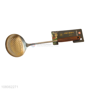Good Sale Stainless Steel Colander Cooking Slotted Ladle