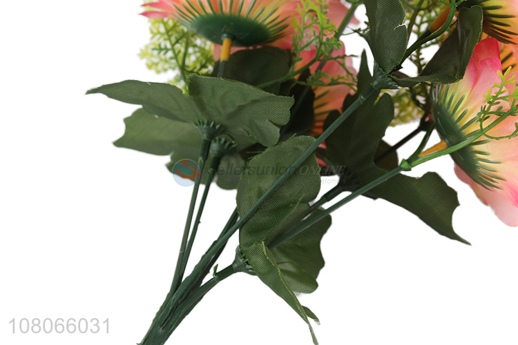 Good quality plastic decorative artificial flower for sale