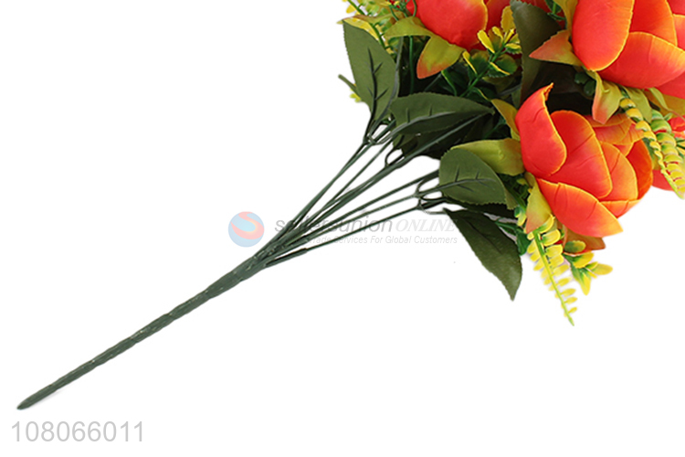 Online wholesale decorative plastic artificial flower for decoration