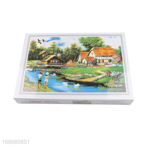 Best selling creative paper jigsaw puzzle for children