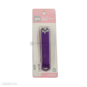 Low price stainless steel portable nail clipper for sale