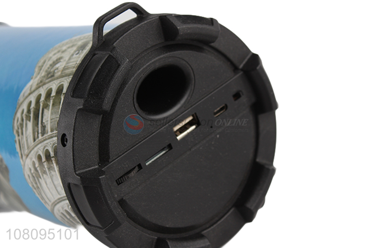 High Quality Portable Bluetooth Gun Barrel Speaker