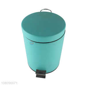 New arrival stainless steel household office pedal trash can 5L