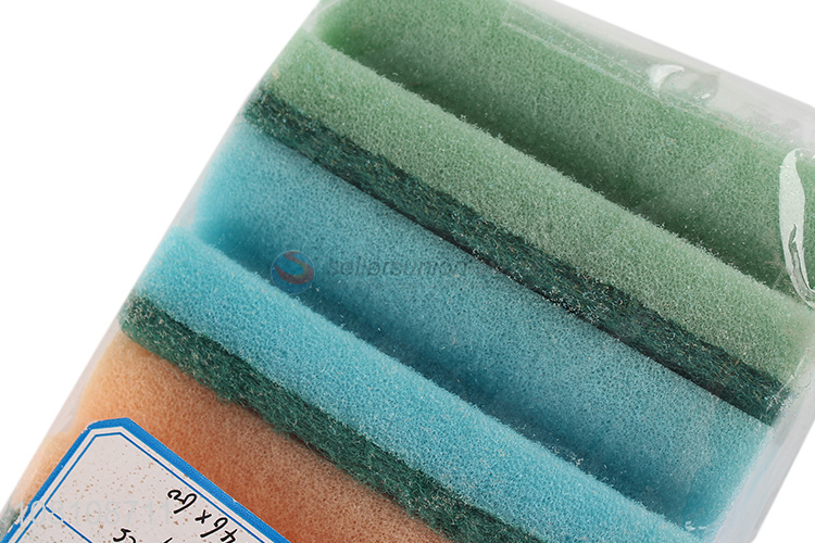 China supplier cleaning dishwashing sponge brush for kitchen