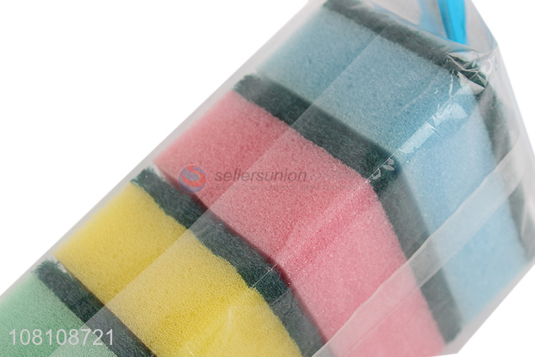 High quality kitchen thicken sponge scouring pad for sale