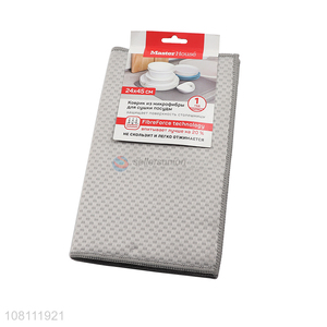 Yiwu wholesale gray polyester drying pad kitchen dish drying mat