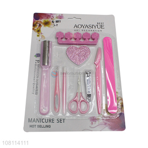 New products nail beauty manicure set with top quality