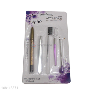 Popular products durable nail care manicure set for sale