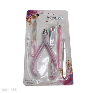 Yiwu wholesale personal care manicure set for men and women