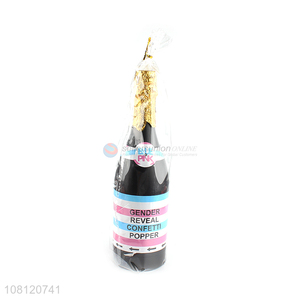 Low price champagne bottle party popper cannons birthday party supplies