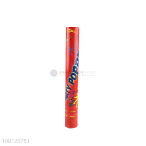 Yiwu market indoor and outdoor air compressed <em>party</em> confetti poppers
