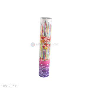 China supplier air compressed <em>party</em> poppers for anniversary celebration