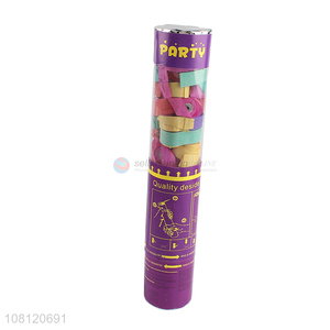 Hot selling safe indoor and outdoor <em>party</em> poppers confetti shooters