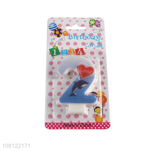 New arrival flameless birthday party candle number candles