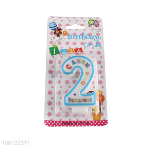 Best sale birthday party number candle for cake accessories