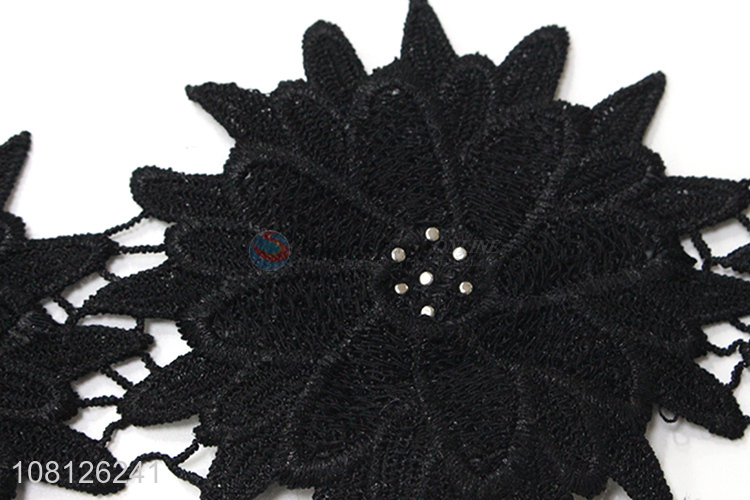 Fashion products delicate design lace trim for garment decoration