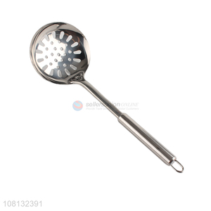 Hot Products Stainless Steel Slotted Ladle Kitchen Strainer