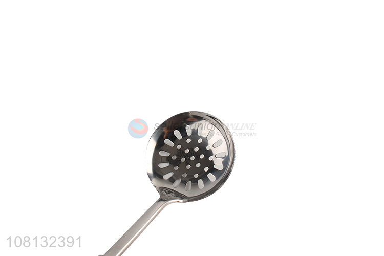 Hot Products Stainless Steel Slotted Ladle Kitchen Strainer