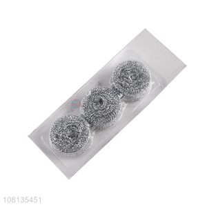 Hot sale galvanized iron kitchen cleaning ball dishes scrubber