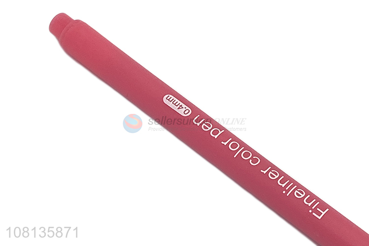 0.4Mm Fineliner Color Pen Morandi Color Hand Account Pen