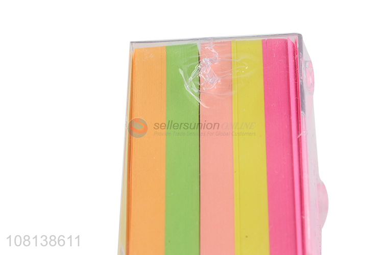 Popular product custom logo colored sticky note pads