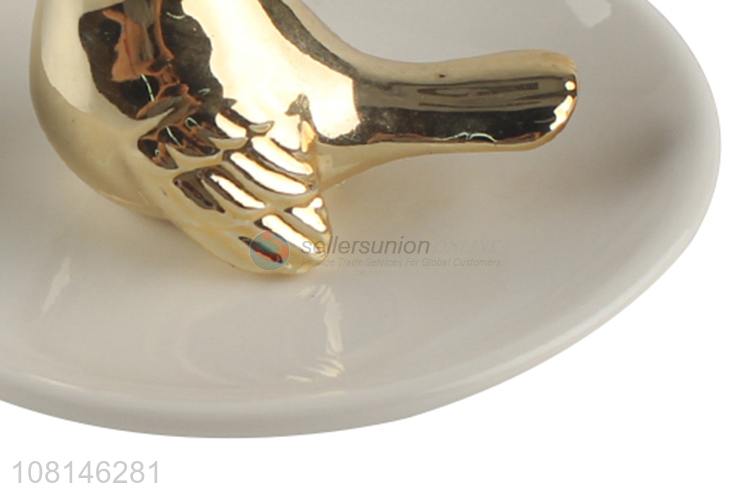 Bracelet Necklace Ring Holder Dish Ceramic Organizer Tray