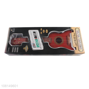 Wholesale 4 strings kids ukulele mini guitar toy for toddlers