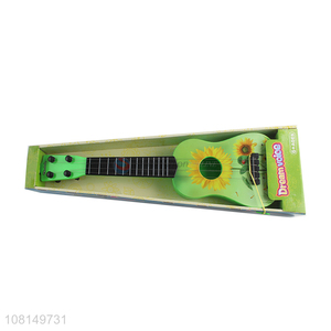 Popular design 4 strings kids ukulele guitar toy for children