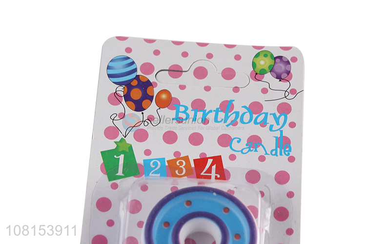 China imports 0-9 numeral cake candle for party celebration
