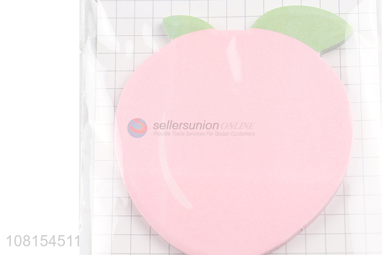 New arrival cute peach sticky note universal note paper