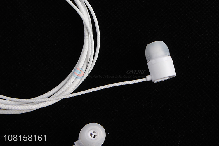 Hot selling wired stereo handsfree in-ear headphones
