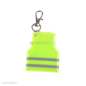 New Arrival Mini Reflective Vest Reflective Keychain