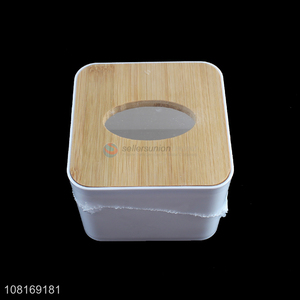 Popular products desktop paper box tissue box wholesale