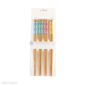 Online wholesale household eco-friendly bamboo chopsticks
