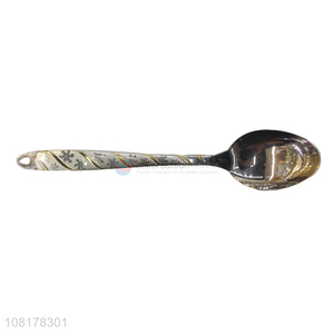 Online wholesale creative stainless steel dinner spoon