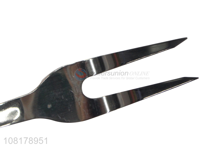 Yiwu wholesale stainless steel meat fork kitchen grill fork
