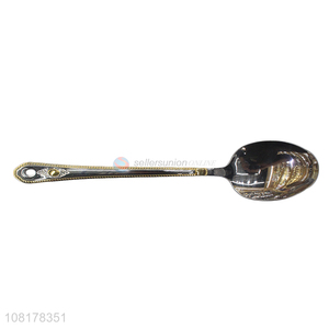 China supplier stainless steel rice scoop dinner spoon