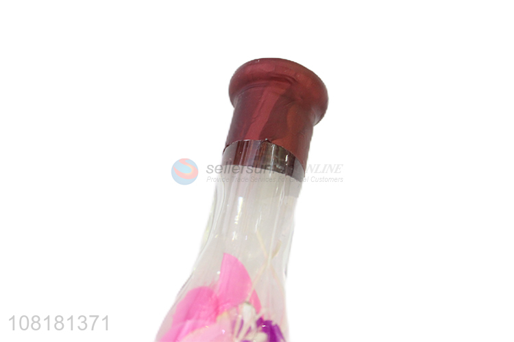 Hot items artificial flower filling glass bottle for home décor