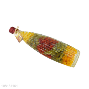 Good quality creative kitchen decoration crafts glass bottle