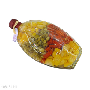 Most popular creative kitchen decoration ornaments glass bottle