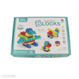 China wholesale kids funny diy building block toys