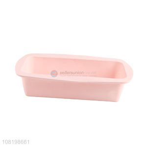 Best price pink non-stick silicone cake baking mold