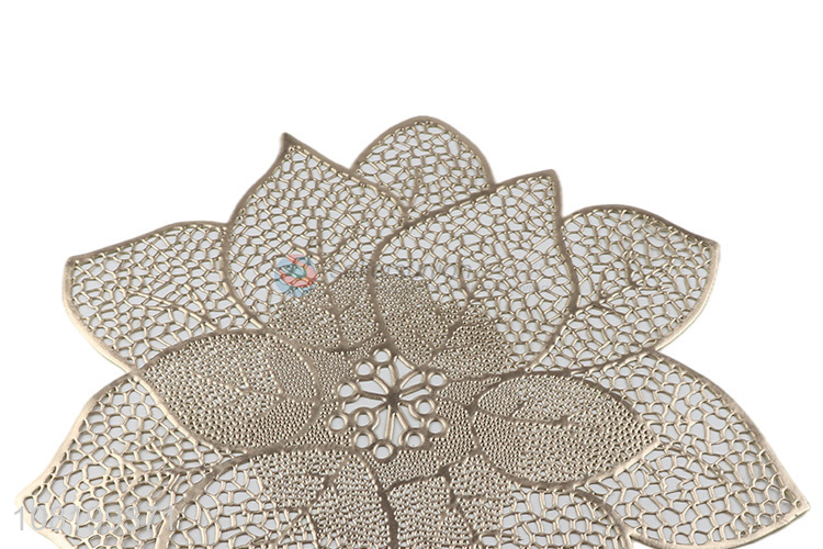 Top Quality Flower Shape PVC Placemat Decorative Table Mat For Sale