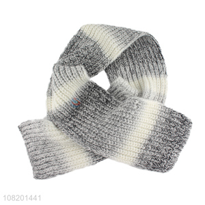 Wholesale Fashionable Unisex Knitted Scarf Soft Scarf