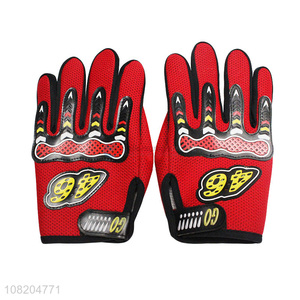 Good Quality Fashion Racing Gloves Full Finger Sports Gloves