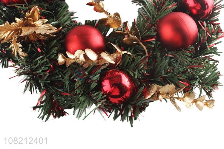 Good quality christmas decorative wreaths wall hangings