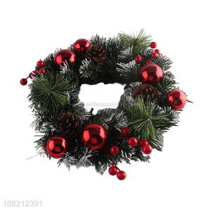 Good Price Creative Christmas Decorative Wreaths Wholesale